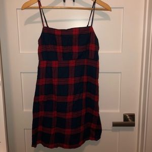 Plaid Garage tank dress